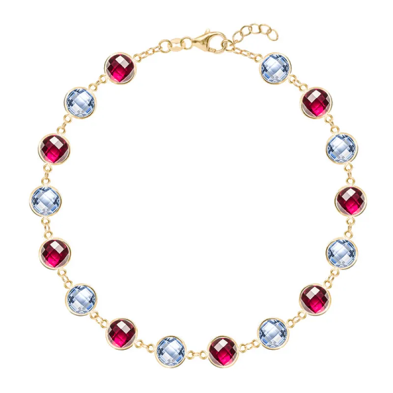 Personalized Newport Grand Bracelet in 14k Gold sold by Haverhill