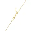 Personalized Peace Sign & 1 Birthstone Bracelet in 14k Gold sold by Haverhill
