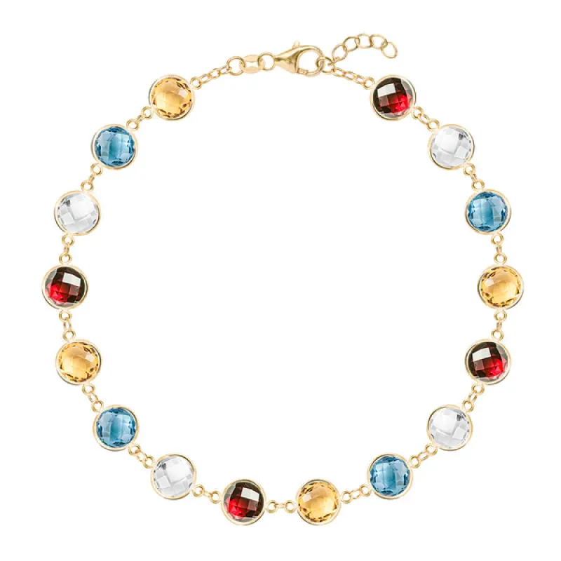 Personalized Newport Grand Bracelet in 14k Gold sold by Haverhill