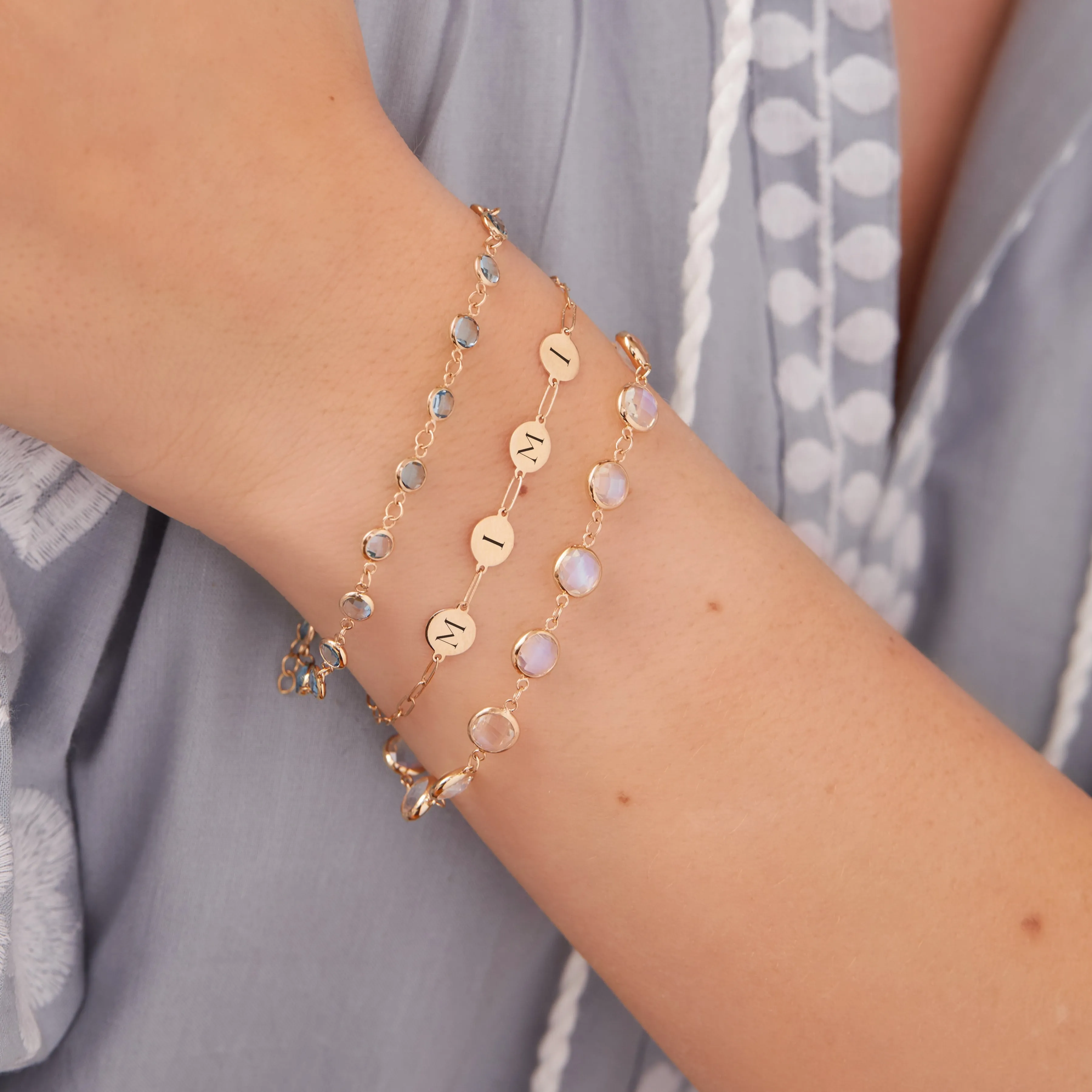 MIMI Bracelet on Adelaide Mini in 14k Gold sold by Haverhill product image thumbnail 3