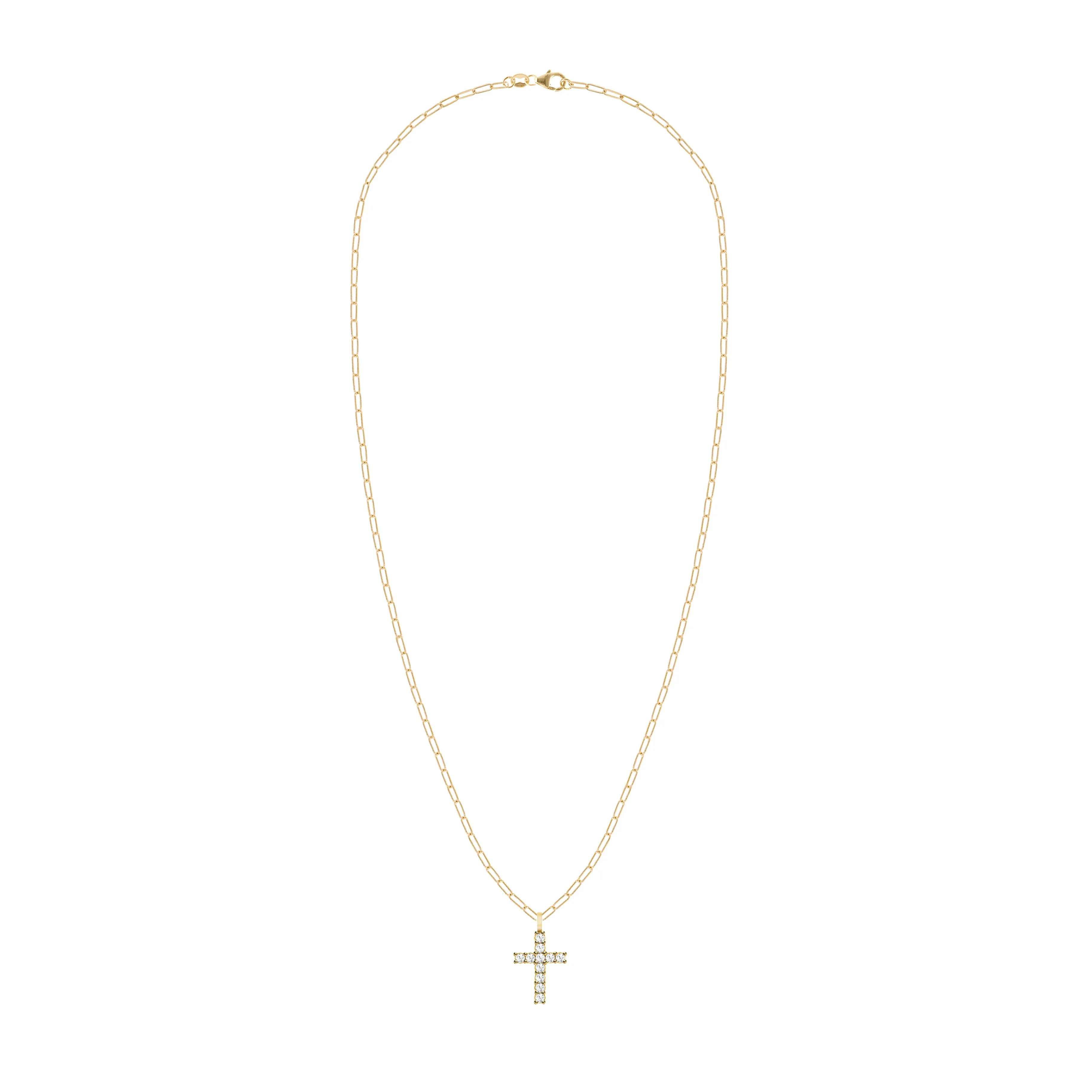 Personalized Rosecliff Cross Pendant in 14k Gold sold by Haverhill product image thumbnail 4