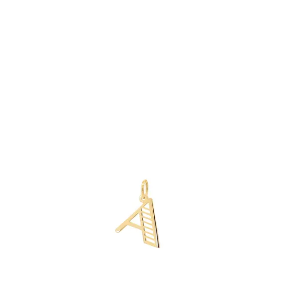 Personalized Essex Letter Pendant in 14k Gold sold by Haverhill