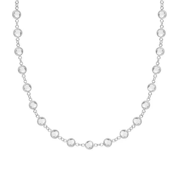 Personalized Newport Birthstone Necklace in 14k Gold sold by Haverhill