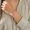 Personalized Classic 6 Birthstone Bracelet in 14k Gold sold by Haverhill
