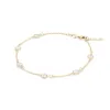 Personalized Classic 6 Birthstone Bracelet in 14k Gold sold by Haverhill