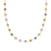 Personalized Newport Birthstone Necklace in 14k Gold sold by Haverhill