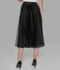 PLEATED MESH SKIRT sold by Karl Lagerfeld Paris