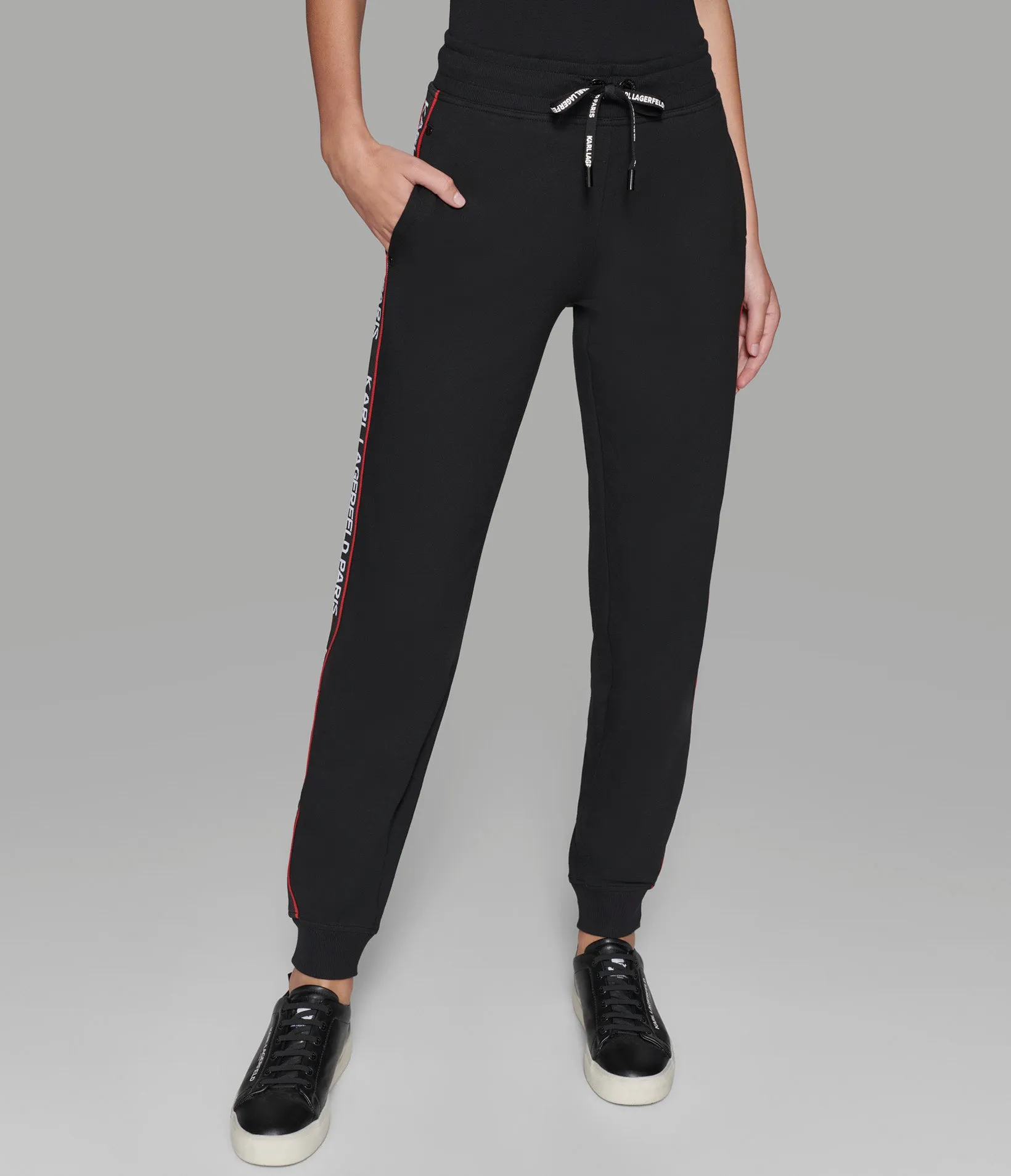 KARL LOGO TAPE JOGGER PANT sold by Karl Lagerfeld Paris product image thumbnail 3
