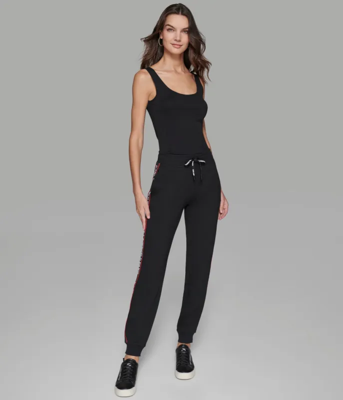 KARL LOGO TAPE JOGGER PANT sold by Karl Lagerfeld Paris