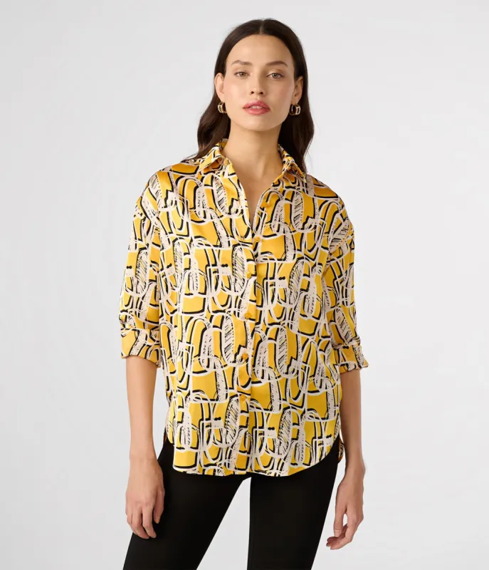SILKY PRINTED BLOUSE sold by Karl Lagerfeld Paris