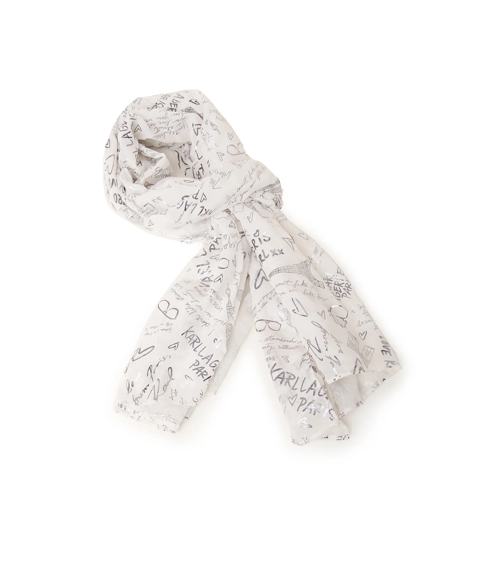 QUOTABLE KARL WRAP sold by Karl Lagerfeld Paris product image thumbnail 2