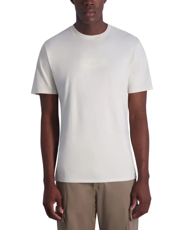 RUBBERIZED ROYAL LOGO T-SHIRT sold by Karl Lagerfeld Paris