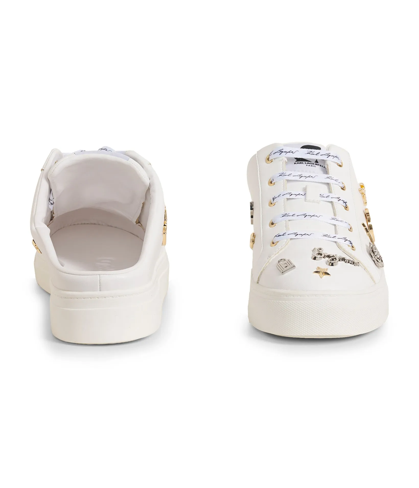 CORDELIA LEATHER SNEAKER MULE sold by Karl Lagerfeld Paris product image thumbnail 5