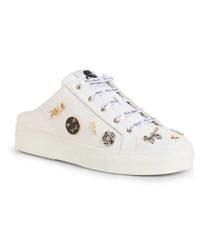 CORDELIA LEATHER SNEAKER MULE sold by Karl Lagerfeld Paris