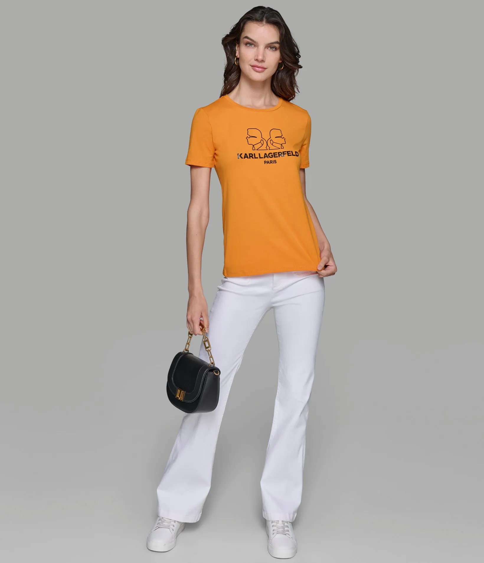 DOUBLE KARL HEAD TEE sold by Karl Lagerfeld Paris product image thumbnail 5