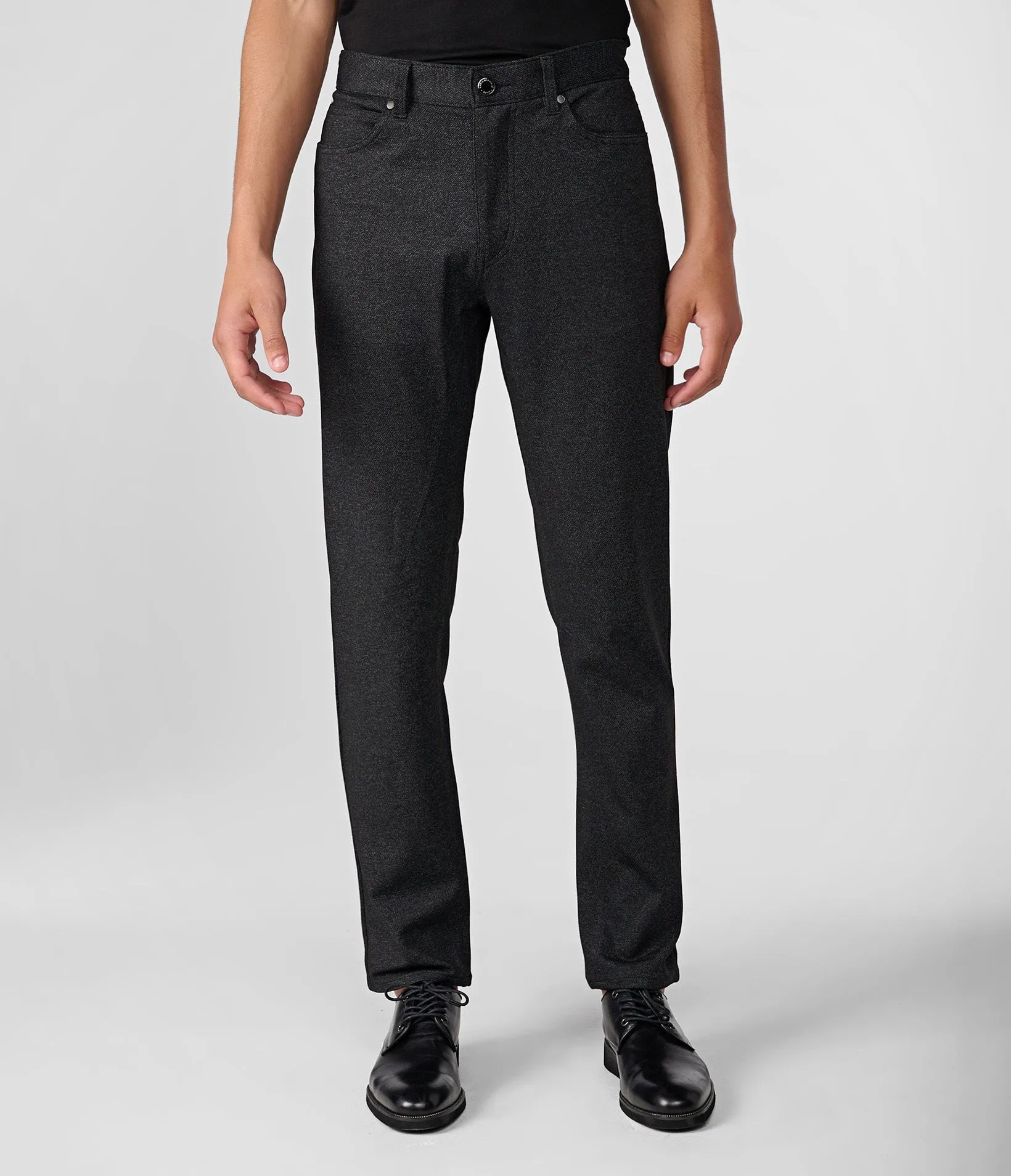 KNIT HEATHERED PANT sold by Karl Lagerfeld Paris product image thumbnail 2