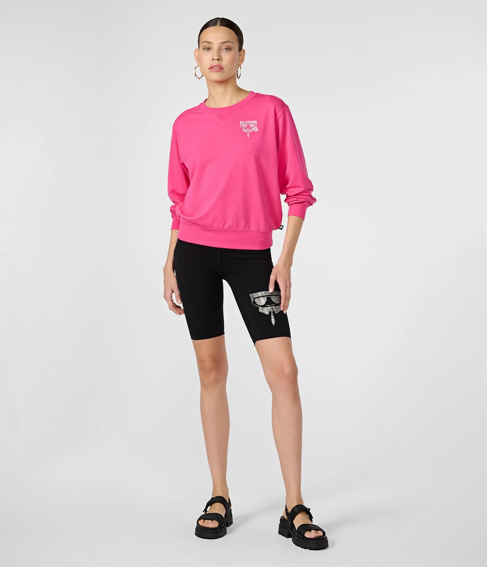 KARL SEQUIN HEAD SWEATSHIRT sold by Karl Lagerfeld Paris product image thumbnail 4