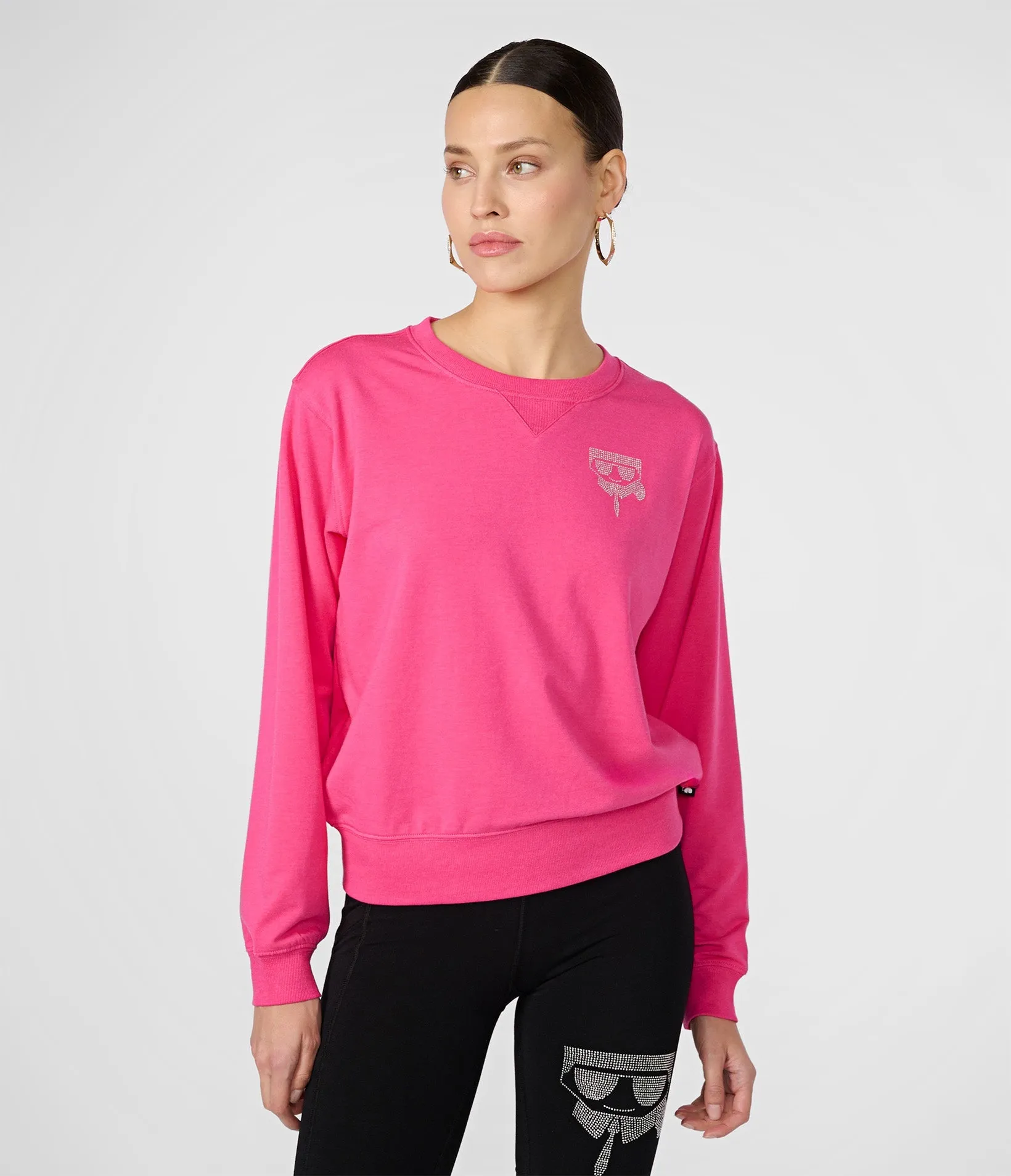 KARL SEQUIN HEAD SWEATSHIRT sold by Karl Lagerfeld Paris product image thumbnail 5