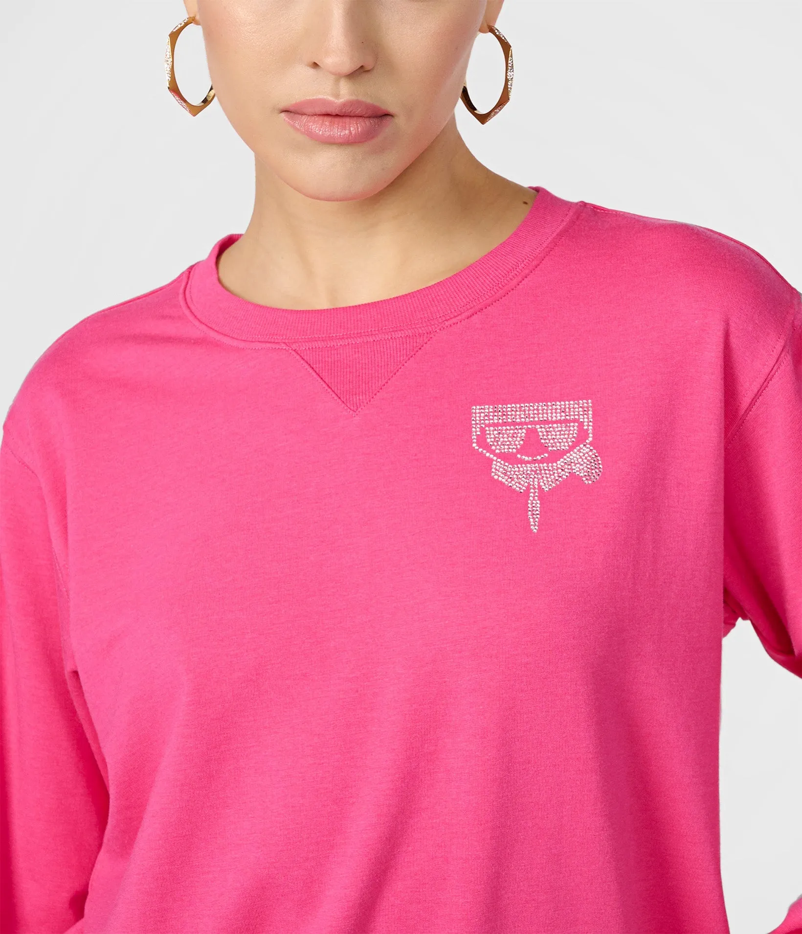 KARL SEQUIN HEAD SWEATSHIRT sold by Karl Lagerfeld Paris product image thumbnail 3