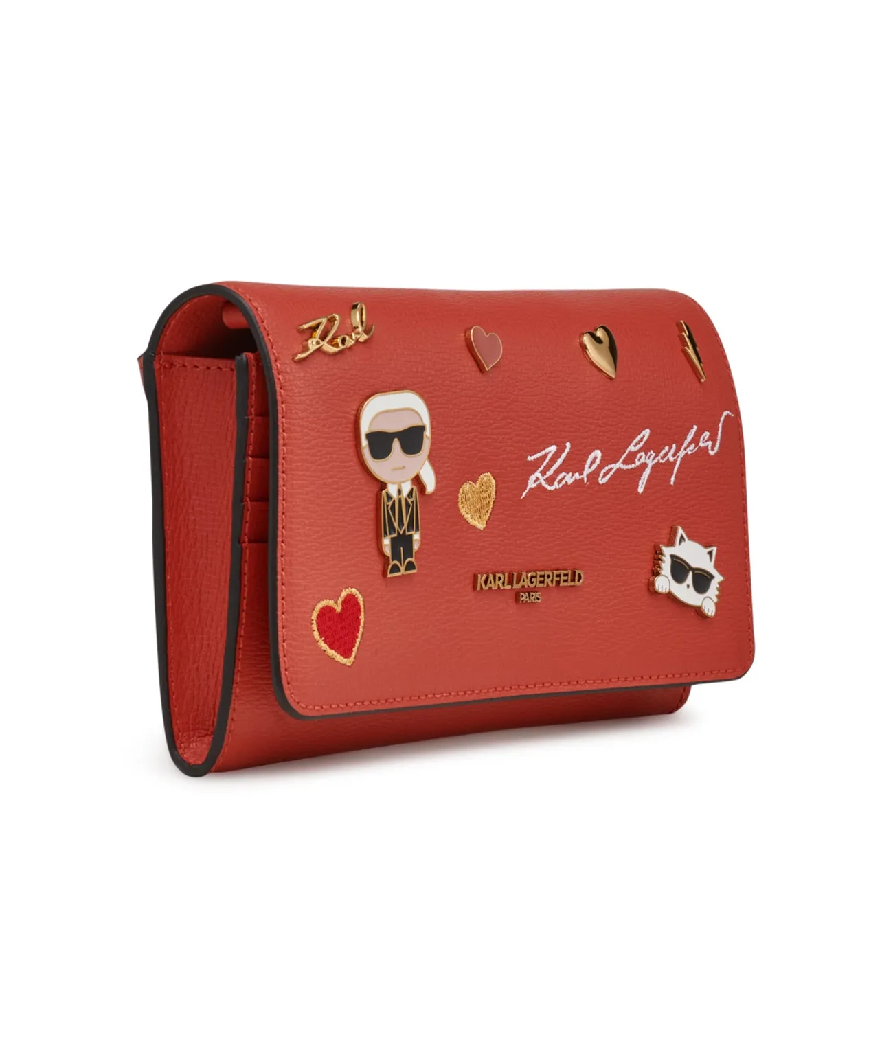 LOURDES CROSSBODY WITH WRISTLET STRAP sold by Karl Lagerfeld Paris product image thumbnail 3