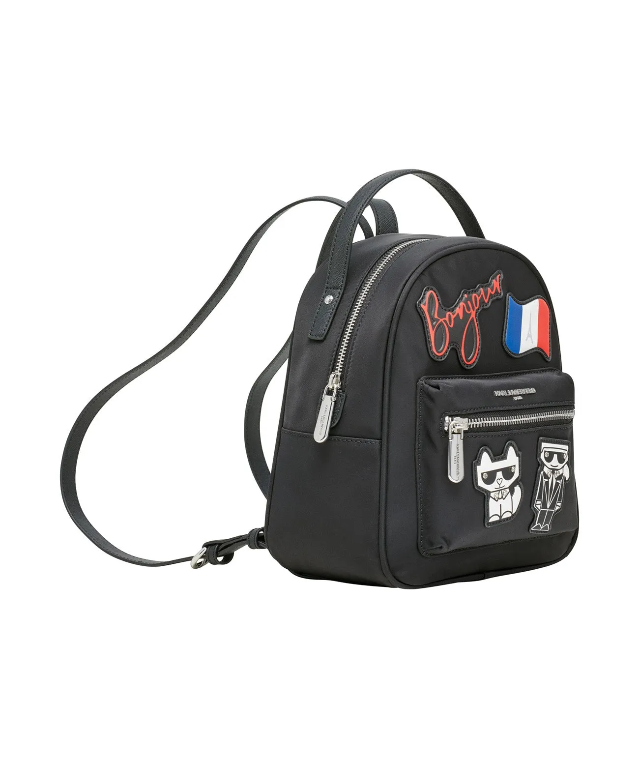 Karl Lagerfeld “Amour” Small Backpack Other Designers Karl Lagerfeld Paris Amour Neon Graffiti  main image 2