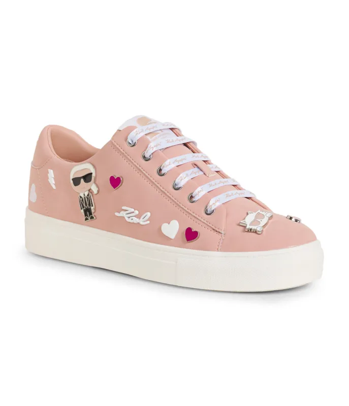 CATE PINS LACE UP SNEAKER sold by Karl Lagerfeld Paris