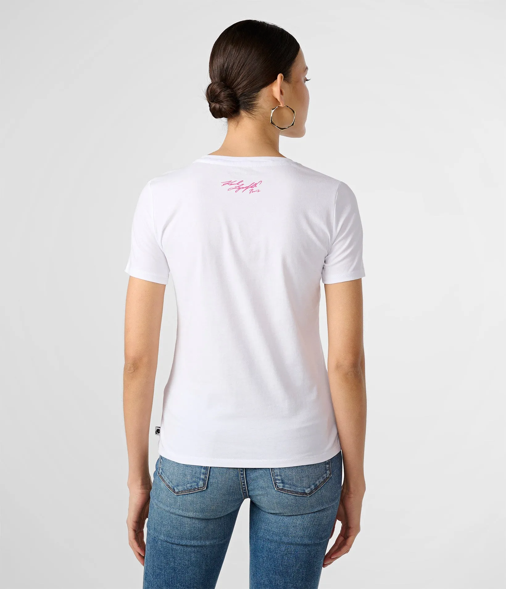 SEQUIN EIFFEL TOWER TEE sold by Karl Lagerfeld Paris product image thumbnail 2