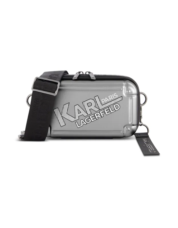 MEN'S HARD SHELL CROSSBODY CASE sold by Karl Lagerfeld Paris