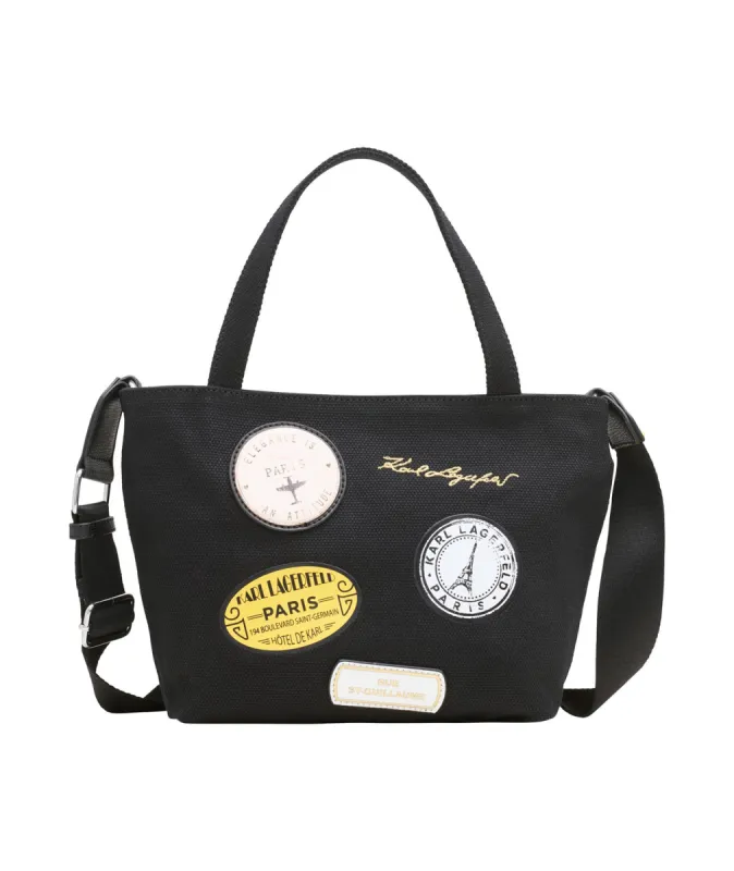 CANNES MINI CANVAS TOTE sold by Karl Lagerfeld Paris
