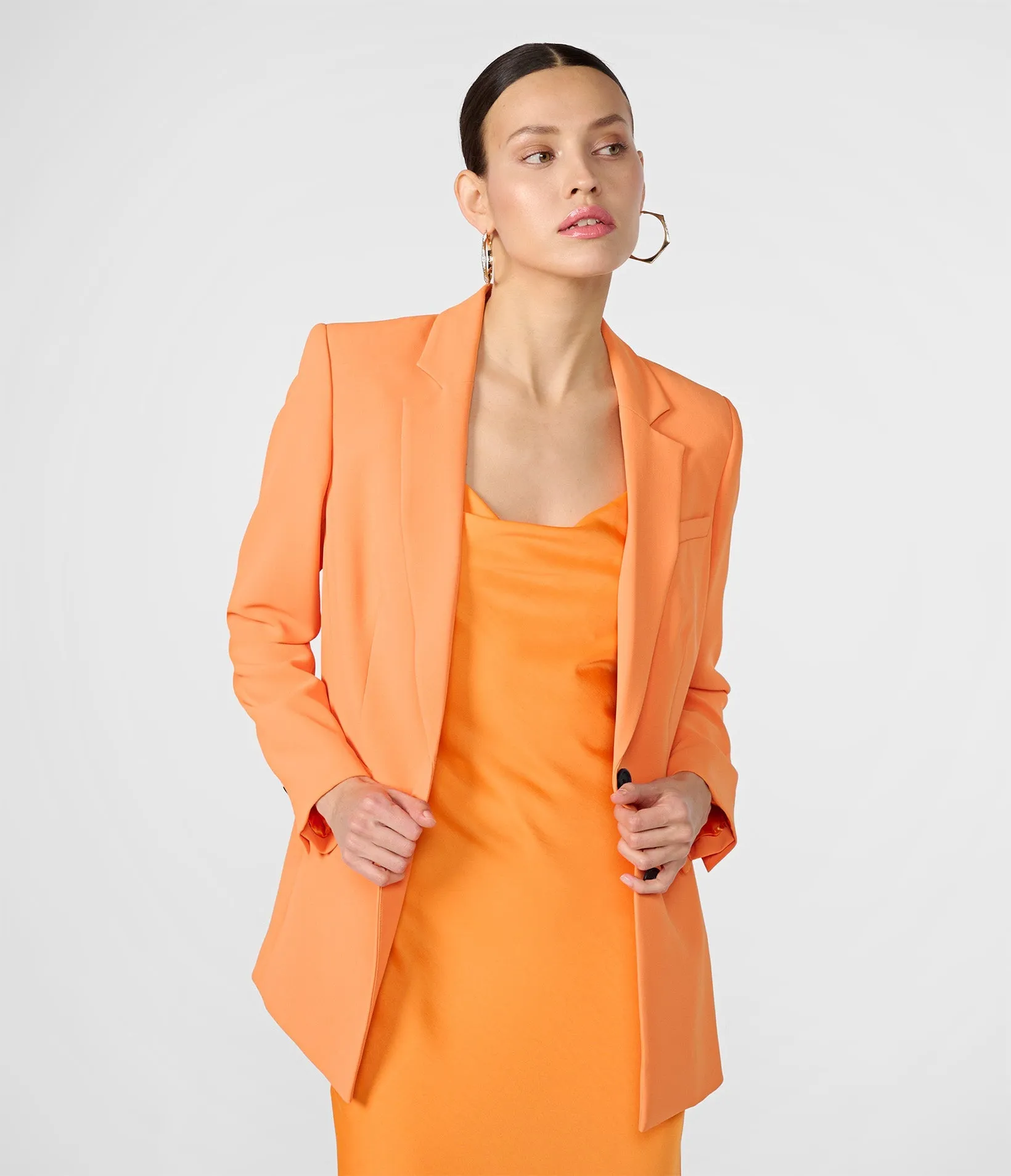 STRETCH TWILL SUITING BLAZER sold by Karl Lagerfeld Paris