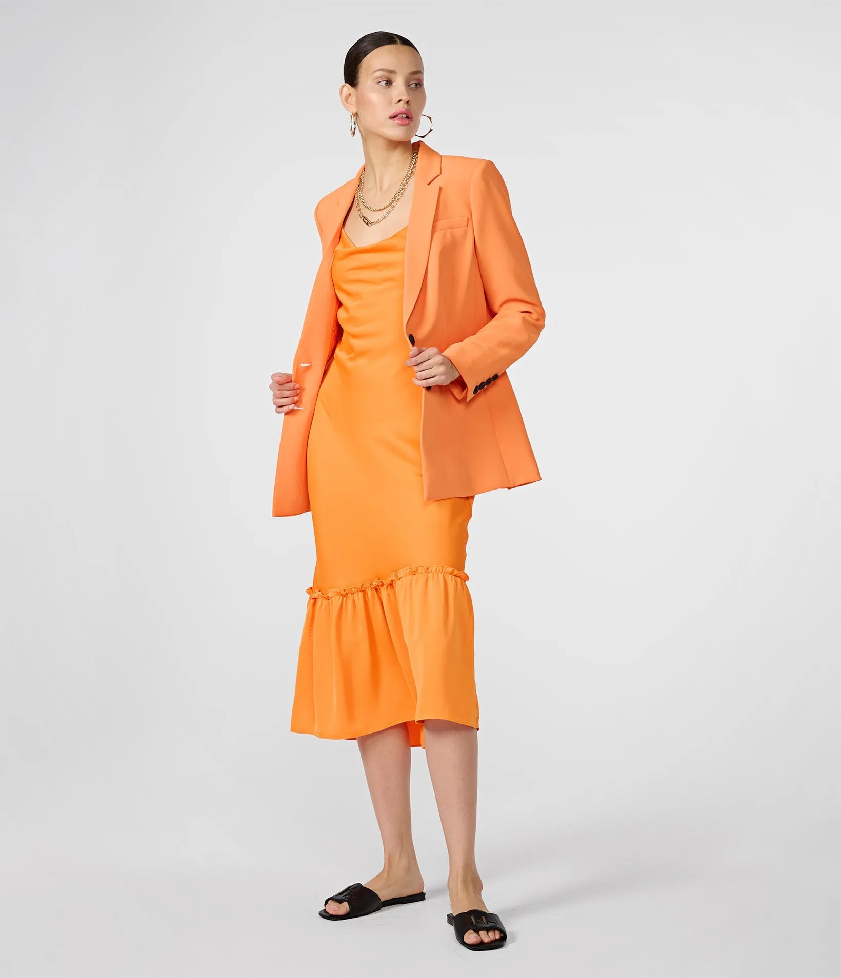 STRETCH TWILL SUITING BLAZER sold by Karl Lagerfeld Paris product image thumbnail 4