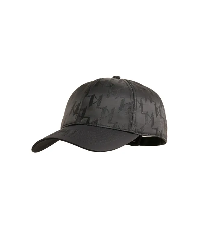 MEN'S MONOGRAM GRID BASEBALL CAP sold by Karl Lagerfeld Paris