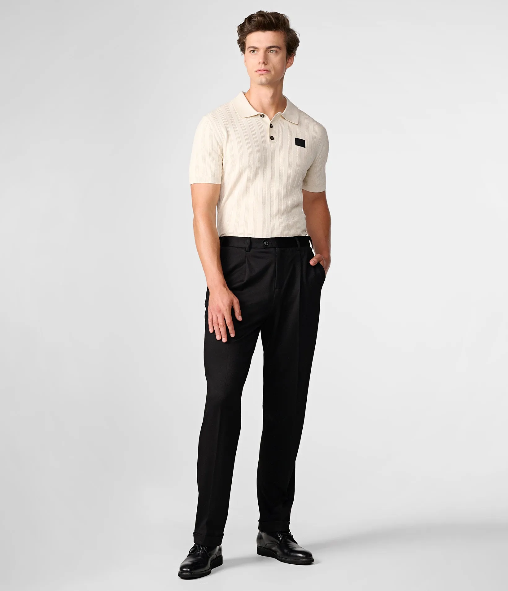NYLON STRETCH CARGO PANT sold by Karl Lagerfeld Paris