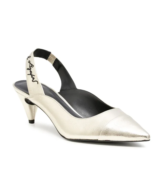 SOPHIE SIGNATURE SLINGBACK PUMP sold by Karl Lagerfeld Paris