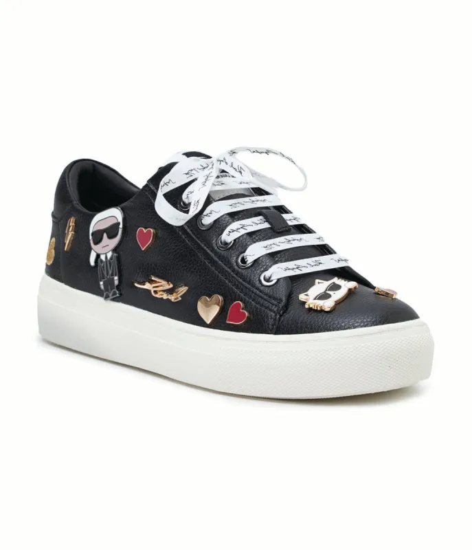 CATE PINS LACE UP SNEAKER sold by Karl Lagerfeld Paris