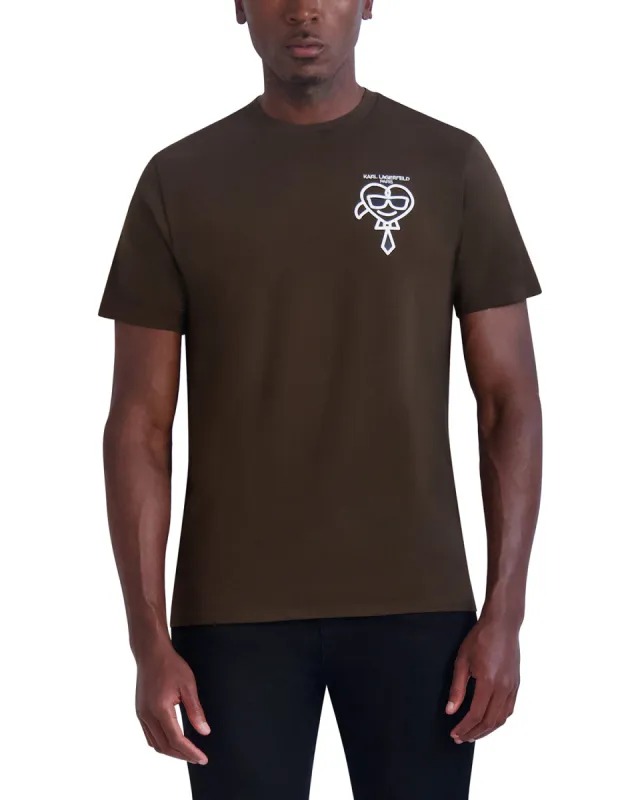 HEART LOGO T-SHIRT made by Karl Lagerfeld Paris