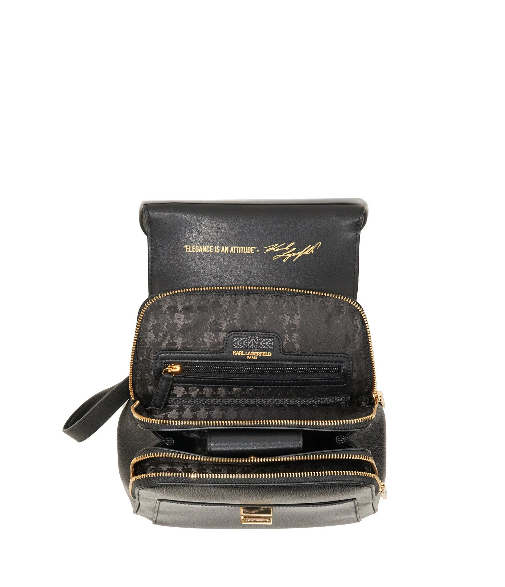 IVETTE CAVIAR BACKPACK sold by Karl Lagerfeld Paris product image thumbnail 4