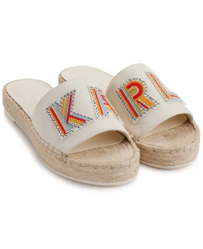 CAINE ESPADRILLE SLIDE sold by Karl Lagerfeld Paris