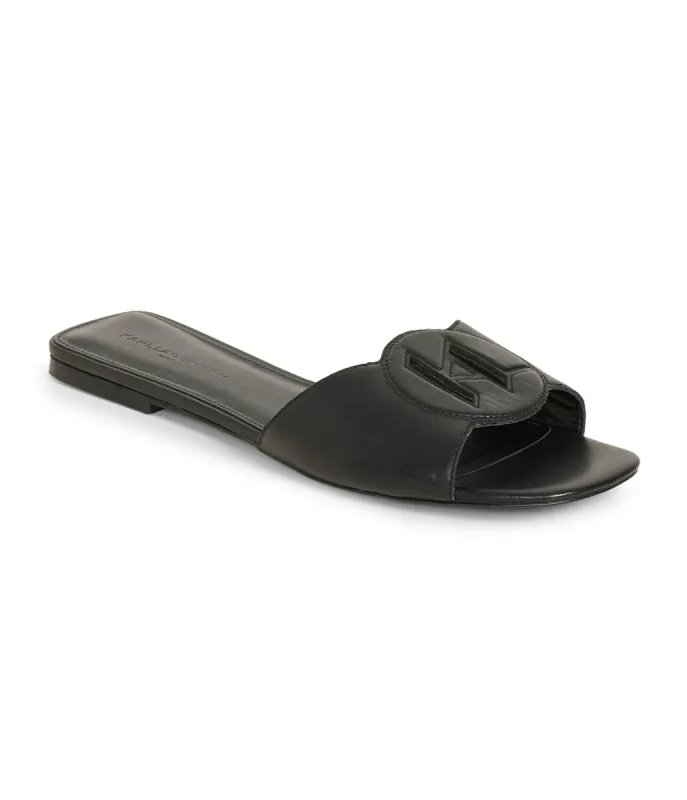 KL CUT OUT FLAT SANDAL sold by Karl Lagerfeld Paris