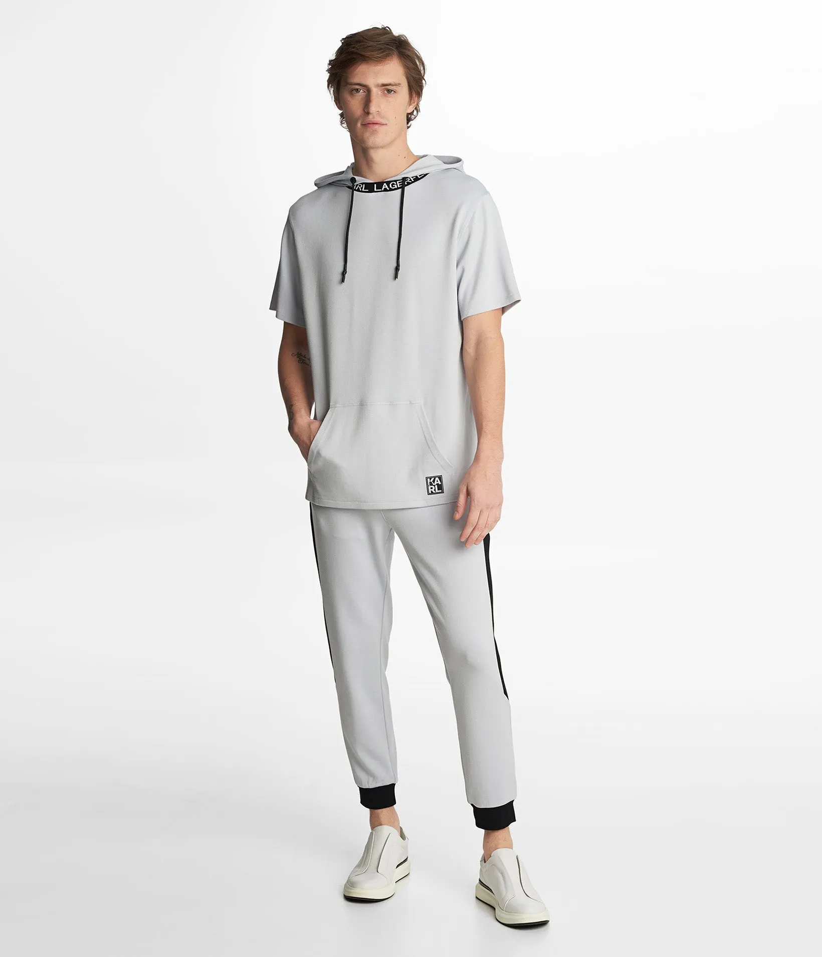 KIDULT SHORT SLEEVE HOODIE sold by Karl Lagerfeld Paris product image thumbnail 4