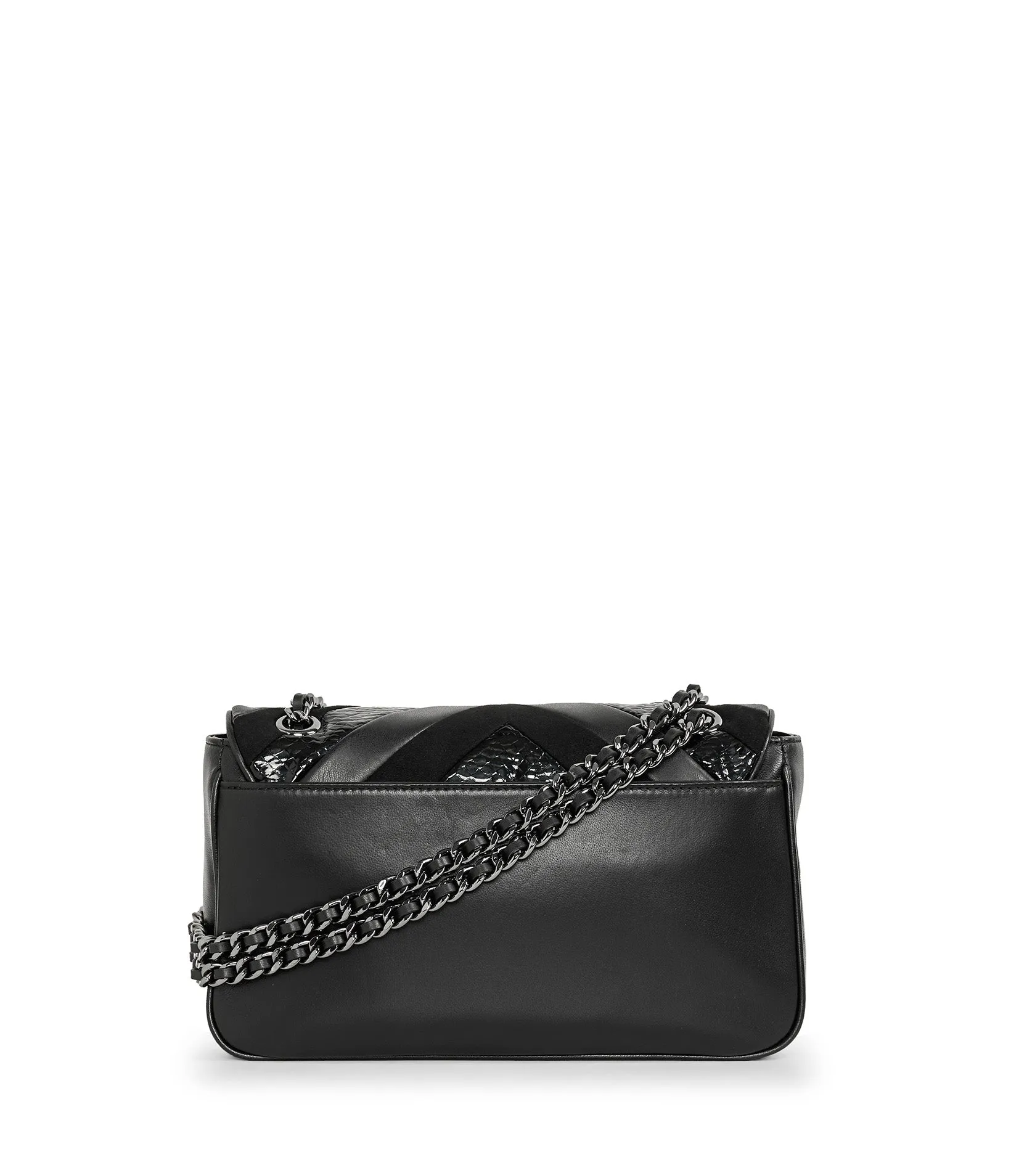 AGYNESS LEATHER AND SUEDE SHOULDER BAG sold by Karl Lagerfeld Paris product image thumbnail 2