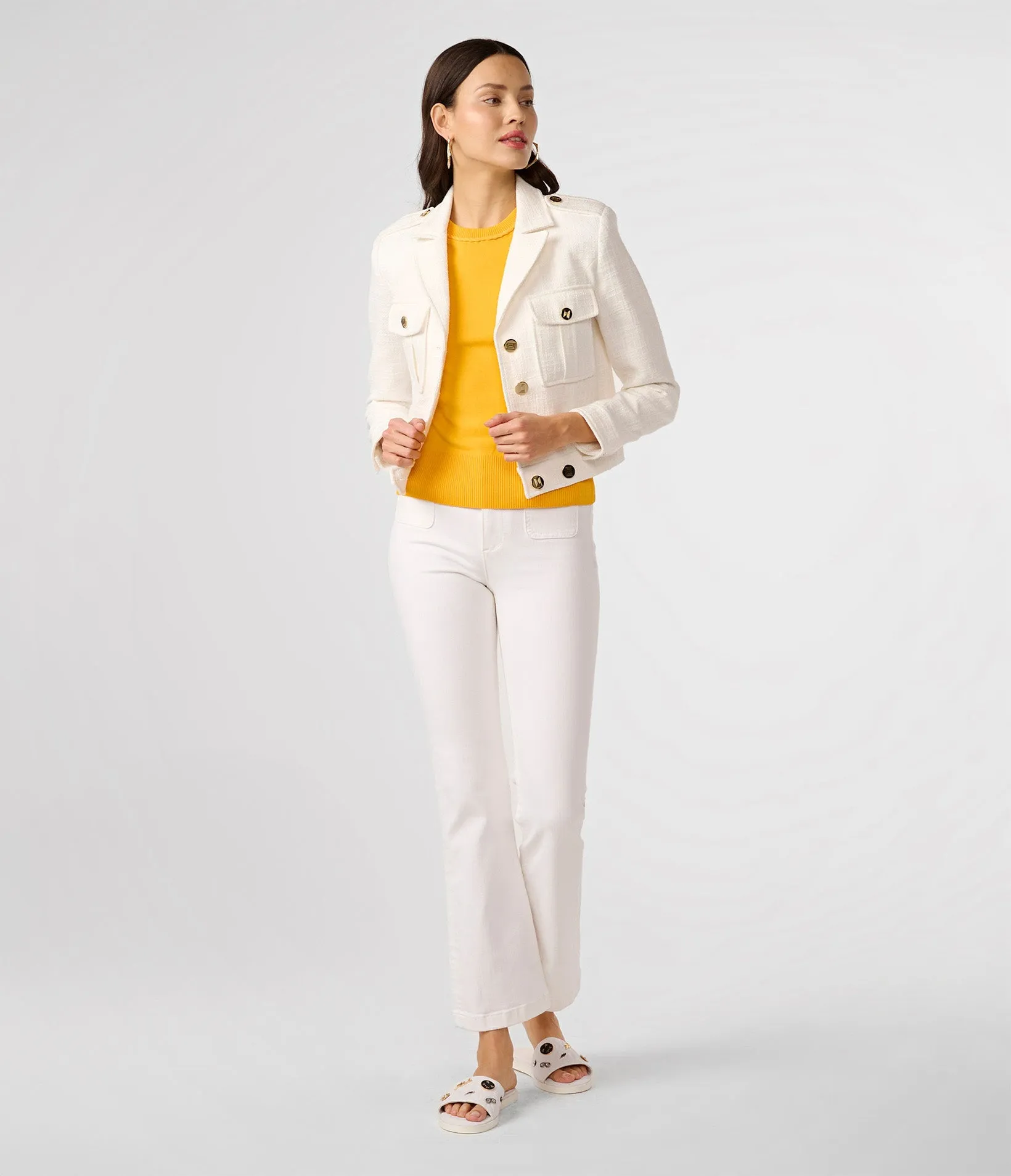 SLEEVELESS PULLOVER SWEATER sold by Karl Lagerfeld Paris product image thumbnail 4