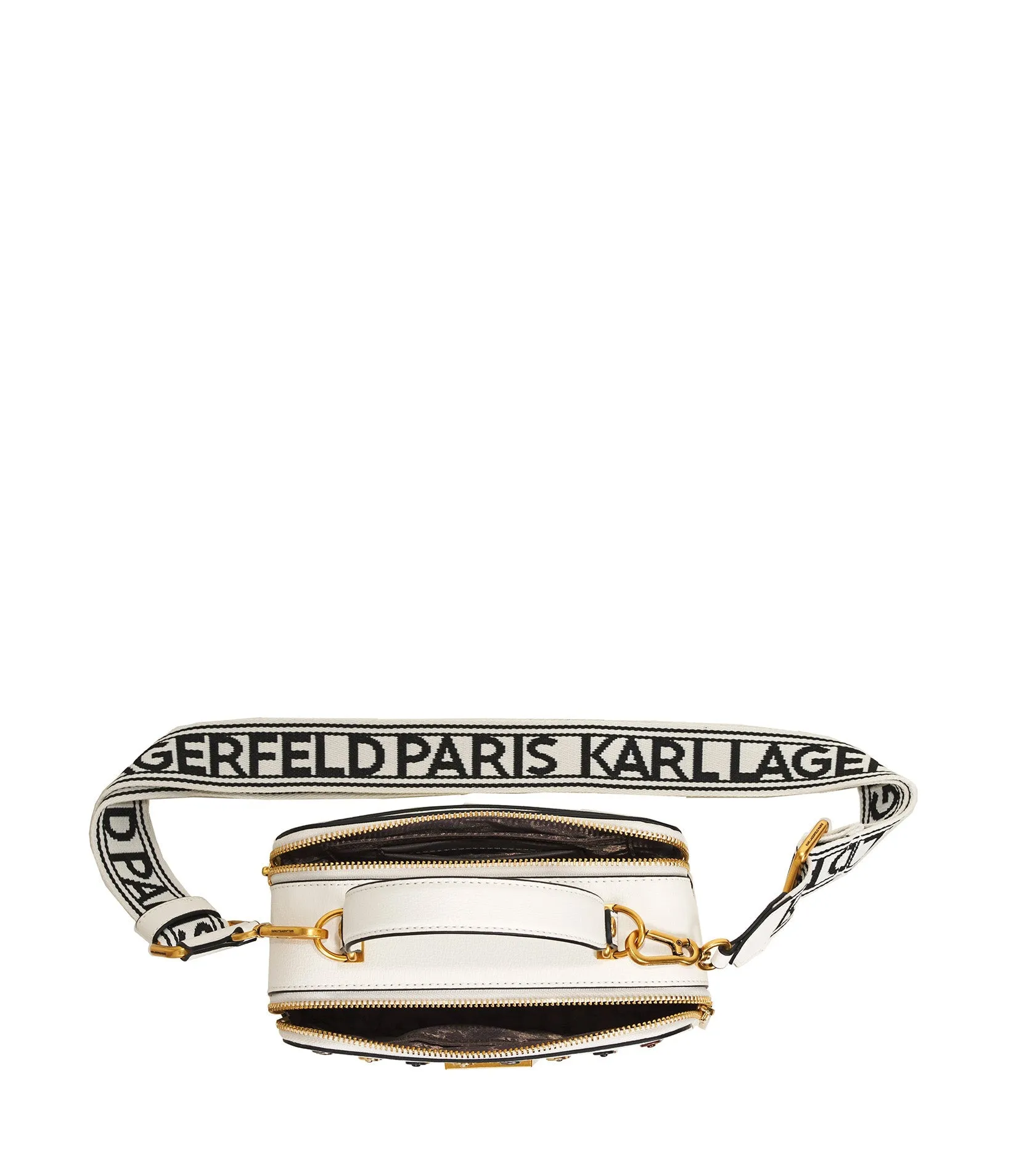 SIMONE MULTI RIVET CAMERA CROSSBODY sold by Karl Lagerfeld Paris product image thumbnail 4