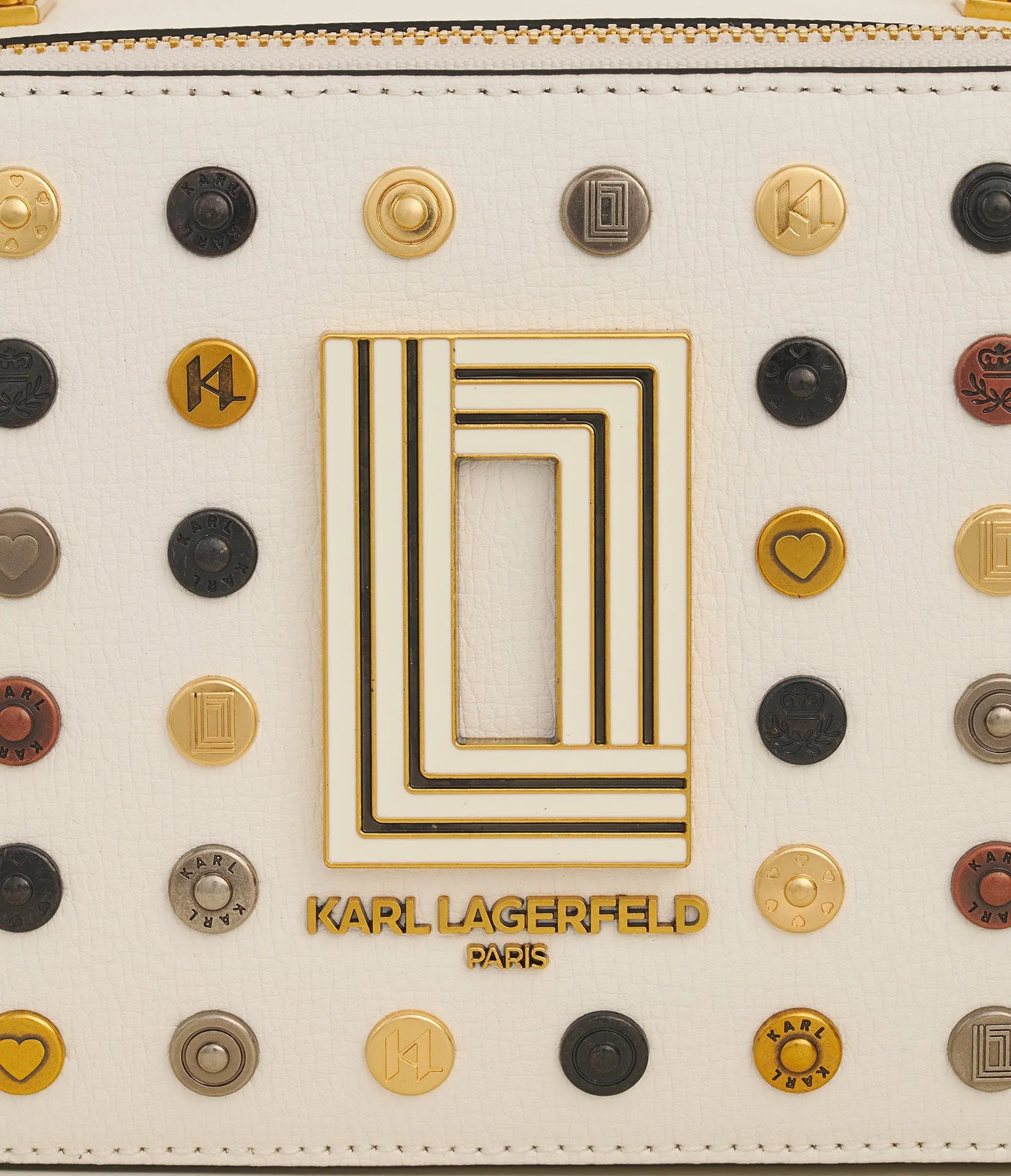 SIMONE MULTI RIVET CAMERA CROSSBODY sold by Karl Lagerfeld Paris product image thumbnail 3