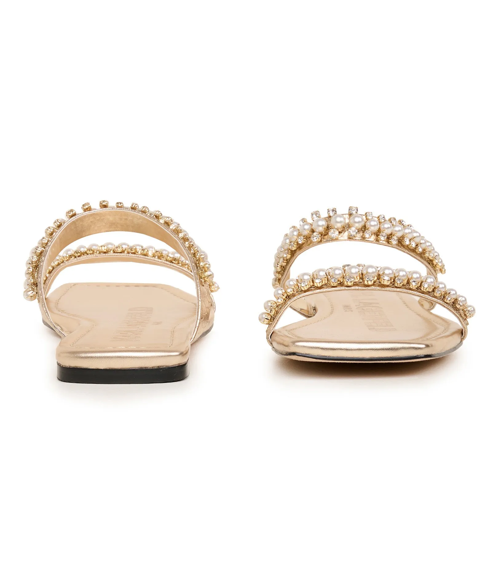 PAYZLEE EMBELLISHED SANDAL sold by Karl Lagerfeld Paris product image thumbnail 3