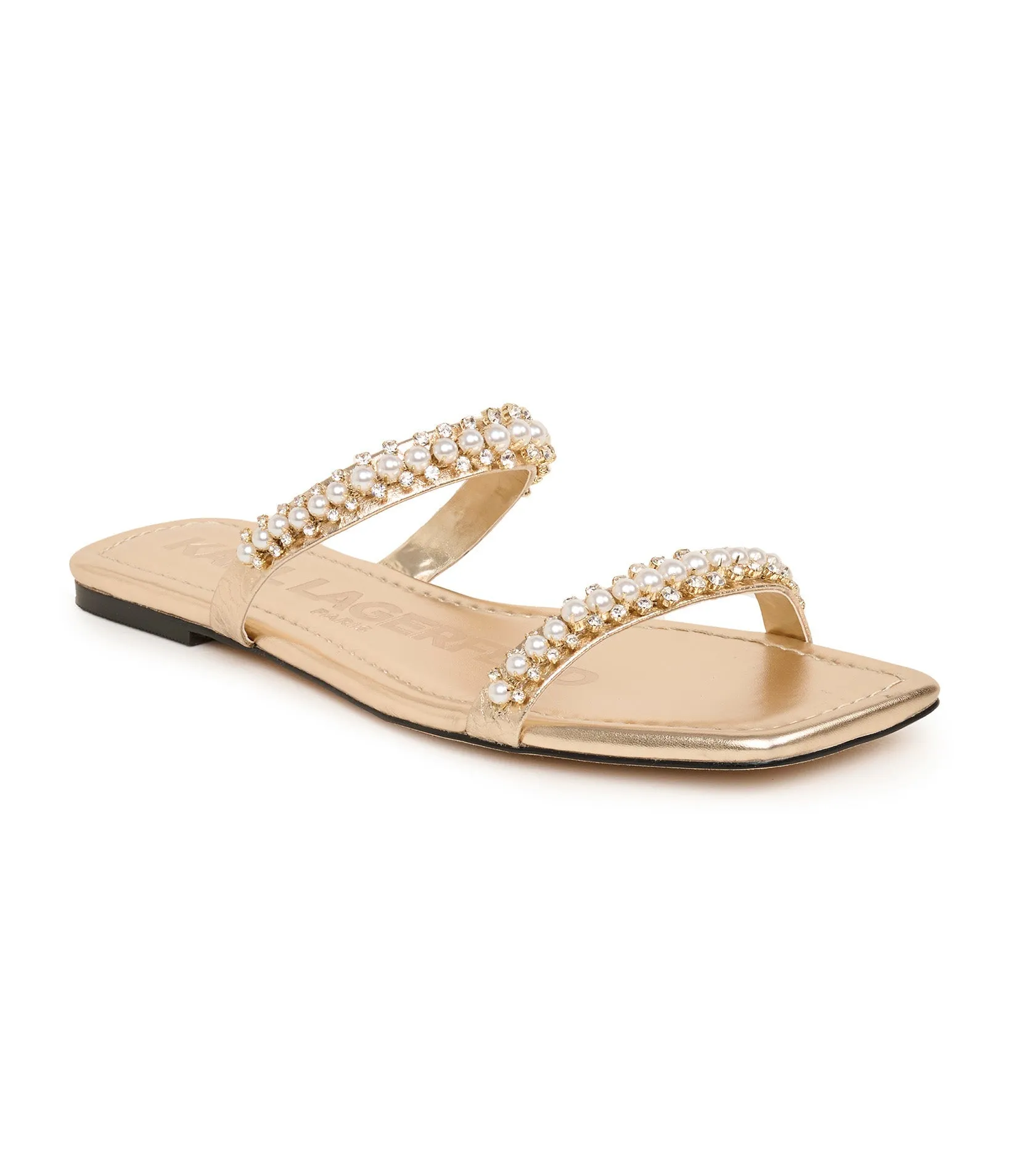 PAYZLEE EMBELLISHED SANDAL sold by Karl Lagerfeld Paris