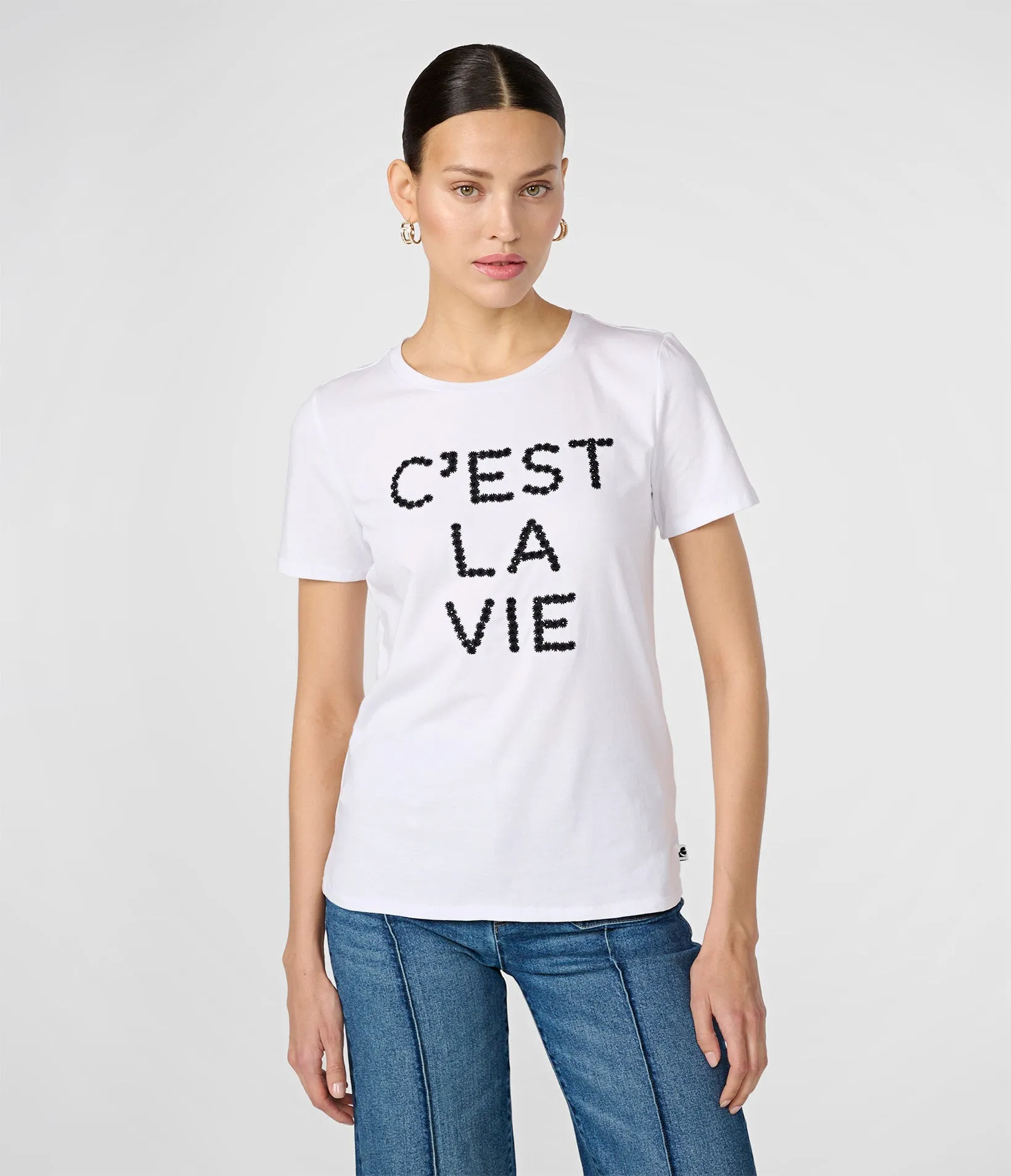 C'EST LA VIE DAISY TEE sold by Karl Lagerfeld Paris product image thumbnail 5