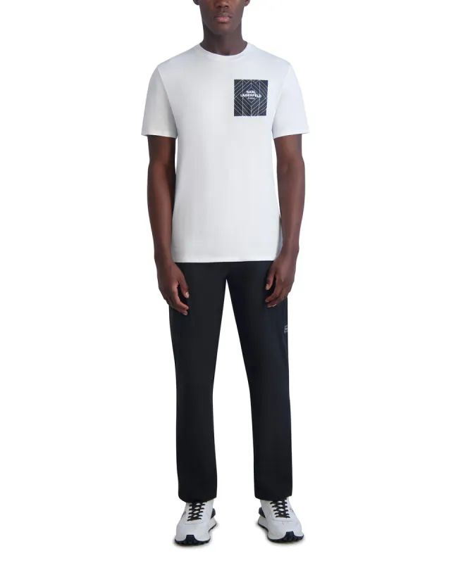 NYLON CARGO PANT WITH ANKLE SNAP BUTTONS sold by Karl Lagerfeld Paris