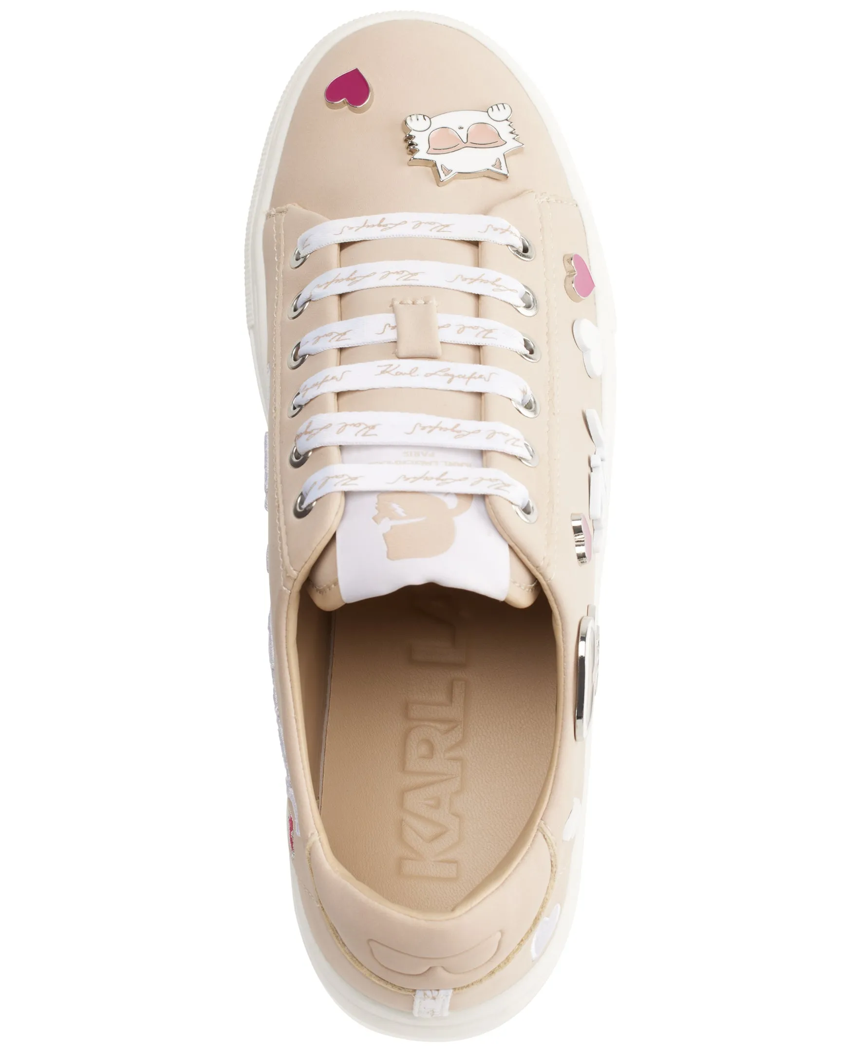 CATE PINS LACE UP SNEAKER sold by Karl Lagerfeld Paris product image thumbnail 3