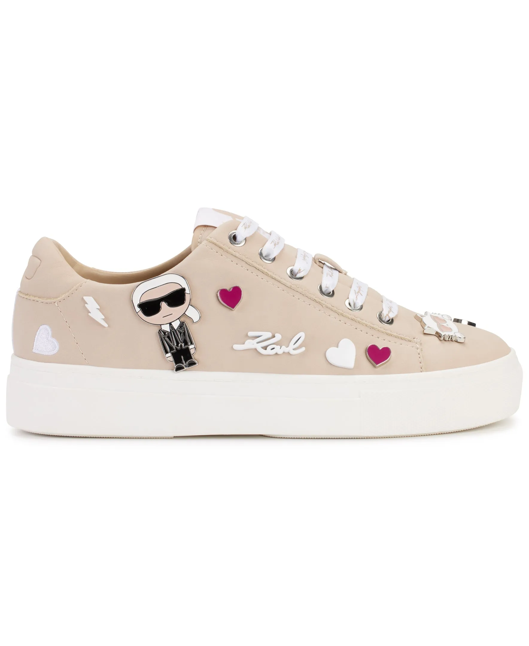 CATE PINS LACE UP SNEAKER sold by Karl Lagerfeld Paris product image thumbnail 2